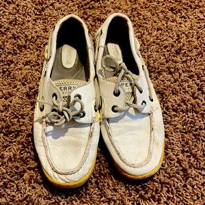 SPERRY white women's shoes